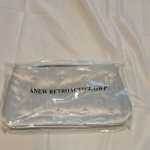 Avon Silver Cosmetic Bag